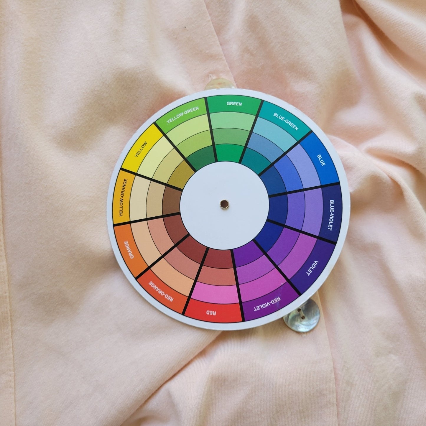 Coldwater Creek Womens Dress XL Midi Short Sleeve Pale Pink Cotton Button Up