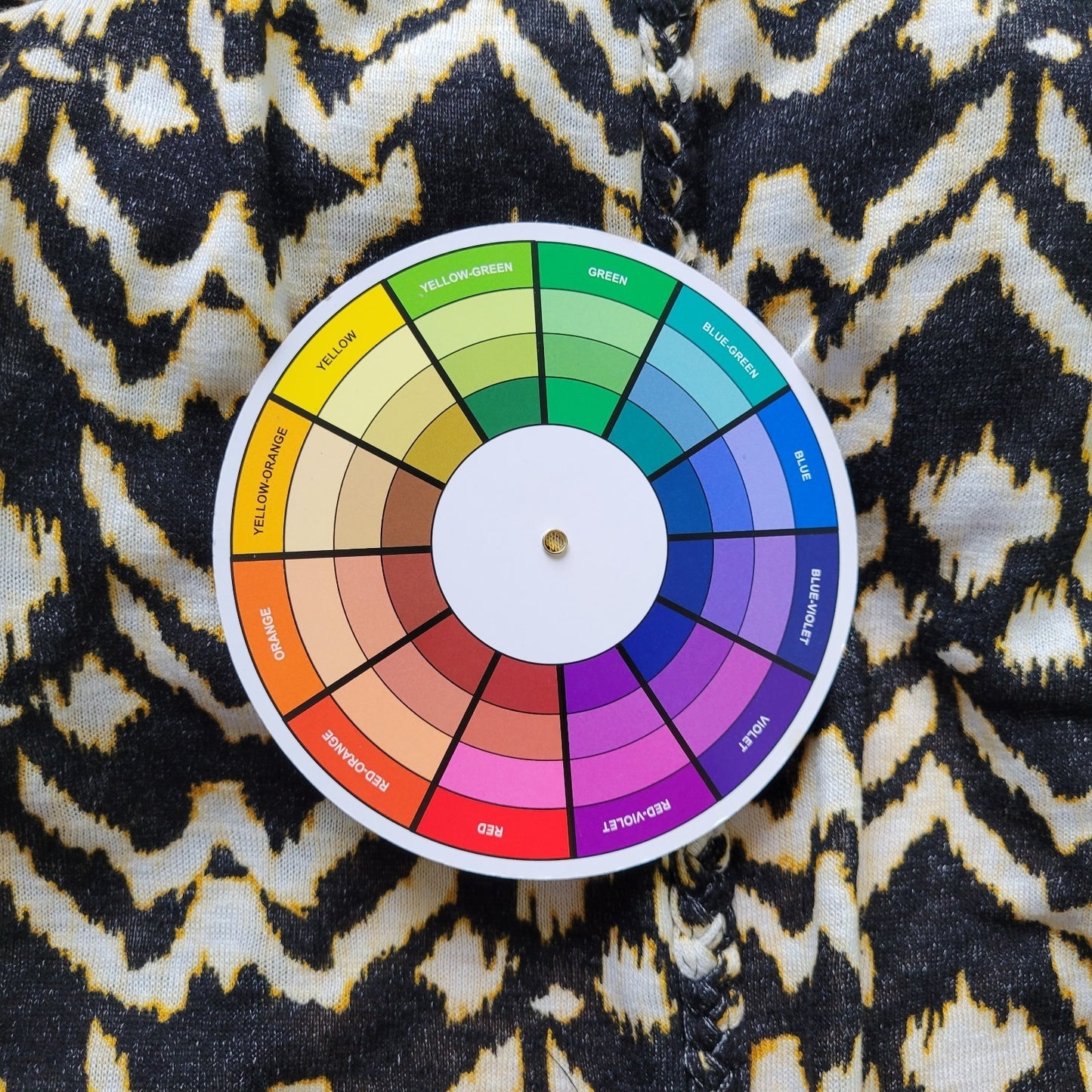 Cato Est 1946 Womens Top 22W 24W Long Sleeve Corded Neck Black Watercolor Comfy