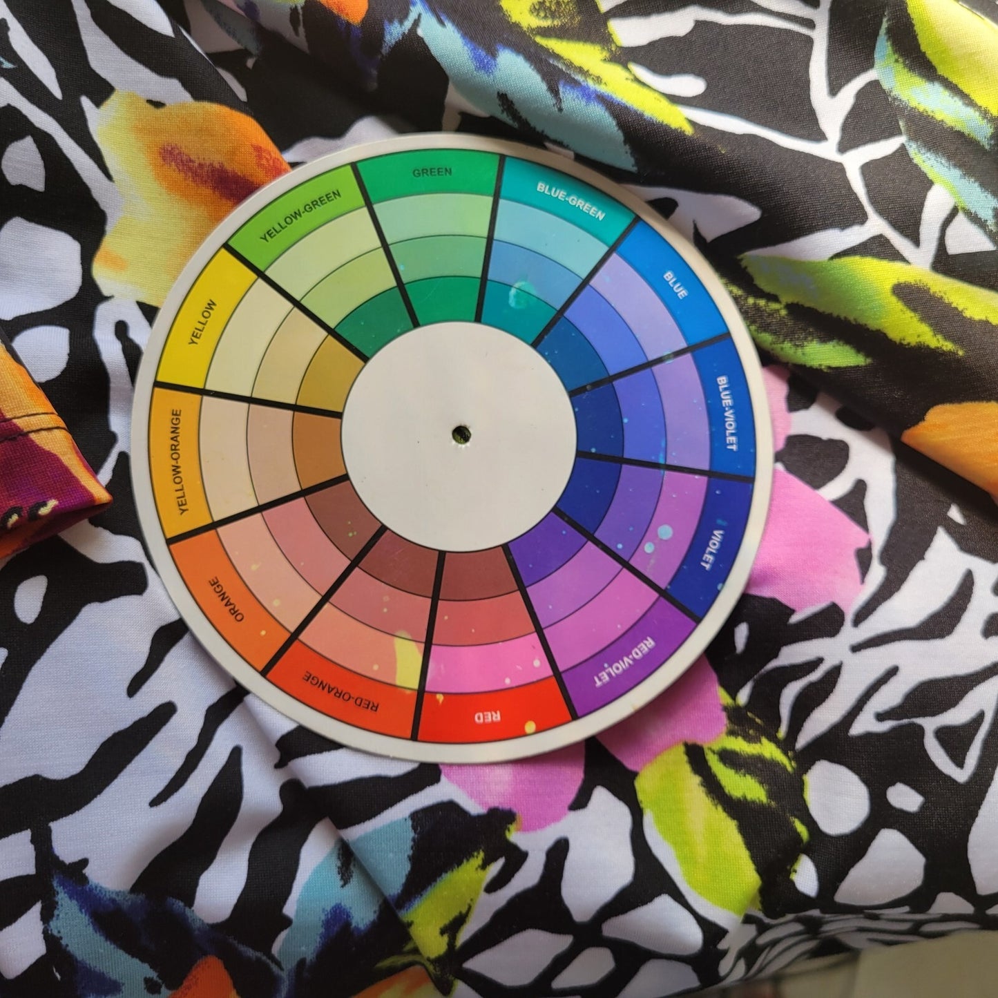 Roamans Women Top 3X Plus Short Sleeve Yellow Floral Poly Blend Career Casual