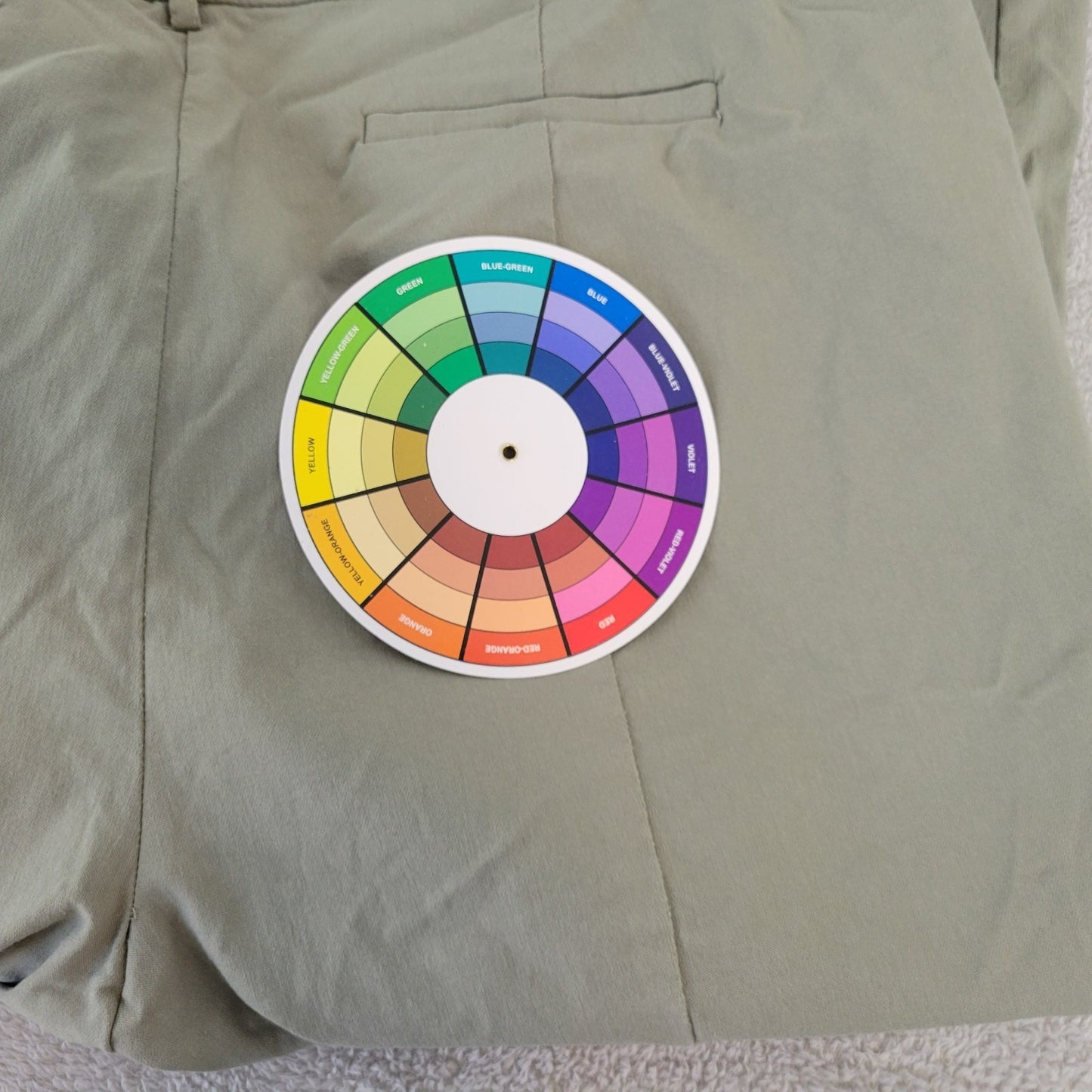 Napa Valley Women Pants 22W Plus Pull On Straight Leg Green Comfy Pockets Casual