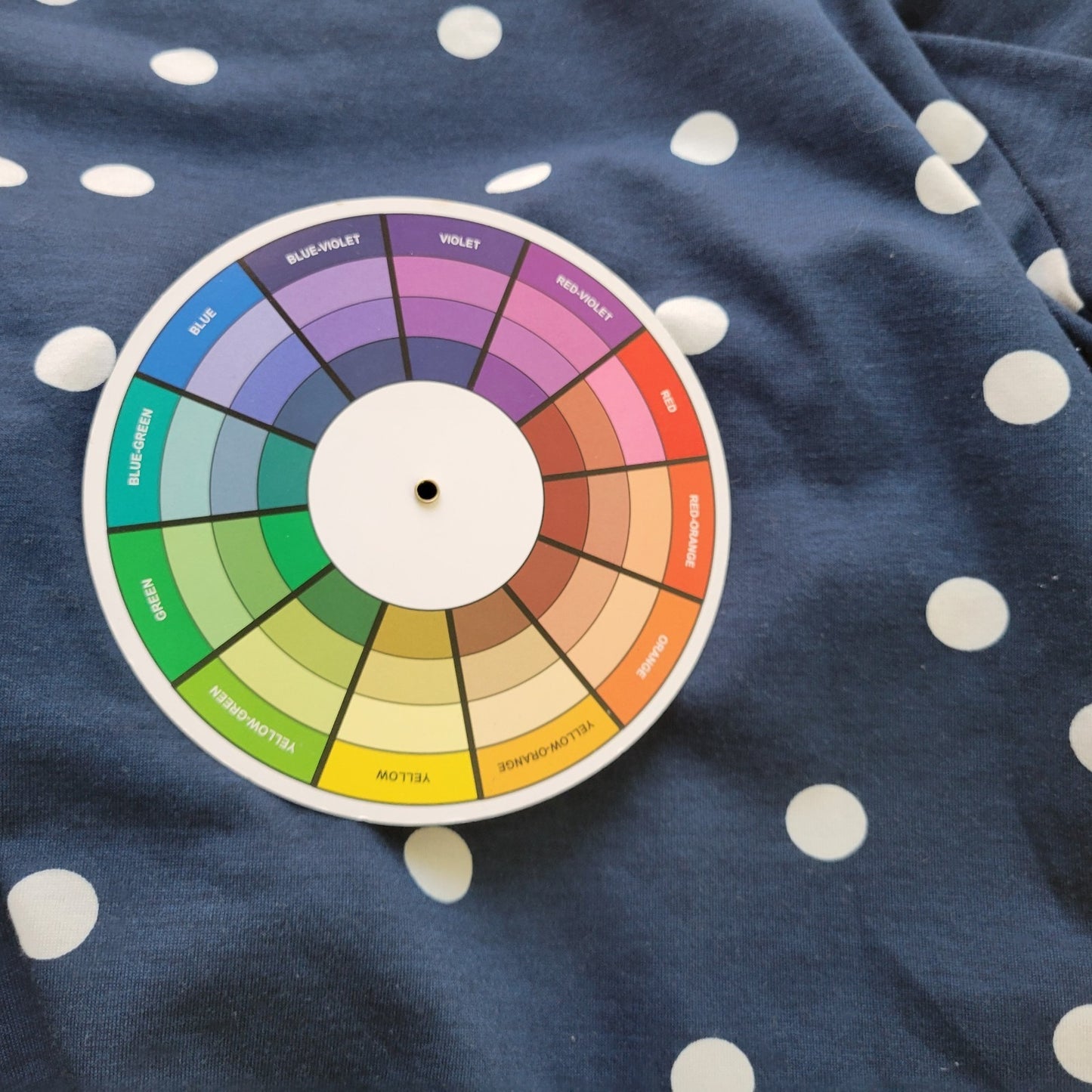 Lularoe Womens Dress 3XL Plus Short Sleeve Blue Polka Dot Pockets Poly Blend