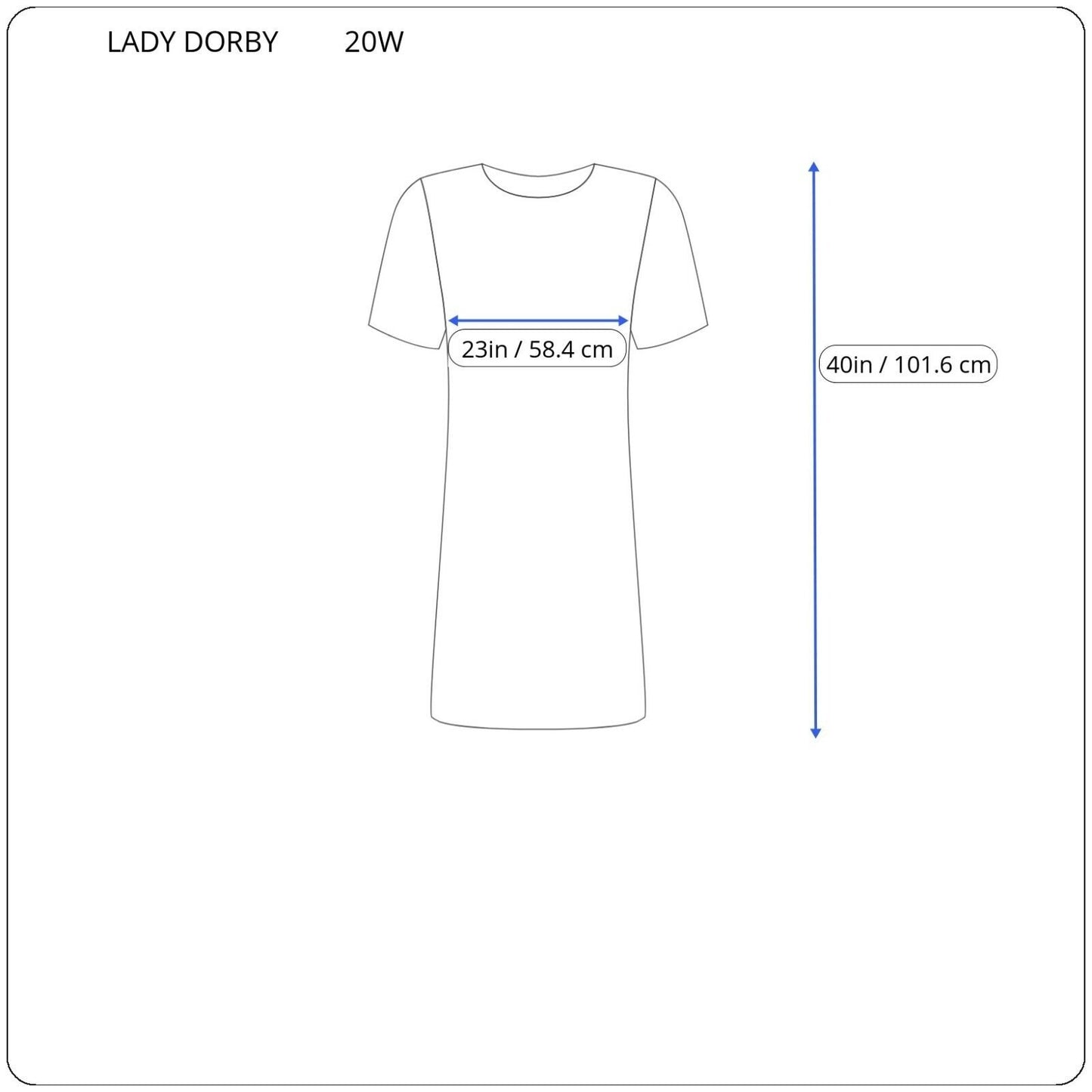 Vintage Lady Dorby Womens Dress 20W Jacket Short Sleeve Blue Embroidered Office
