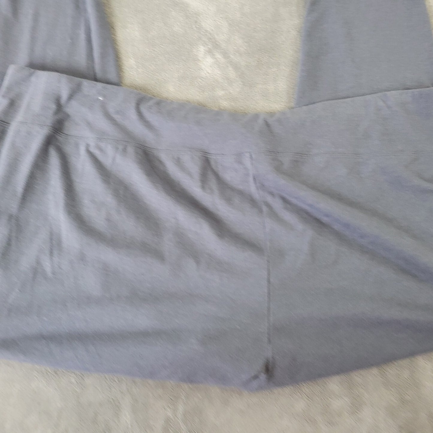 Sonoma Womens Pants 4X Plus Leggings Gray Comfy Pull On Cotton Blend Casual
