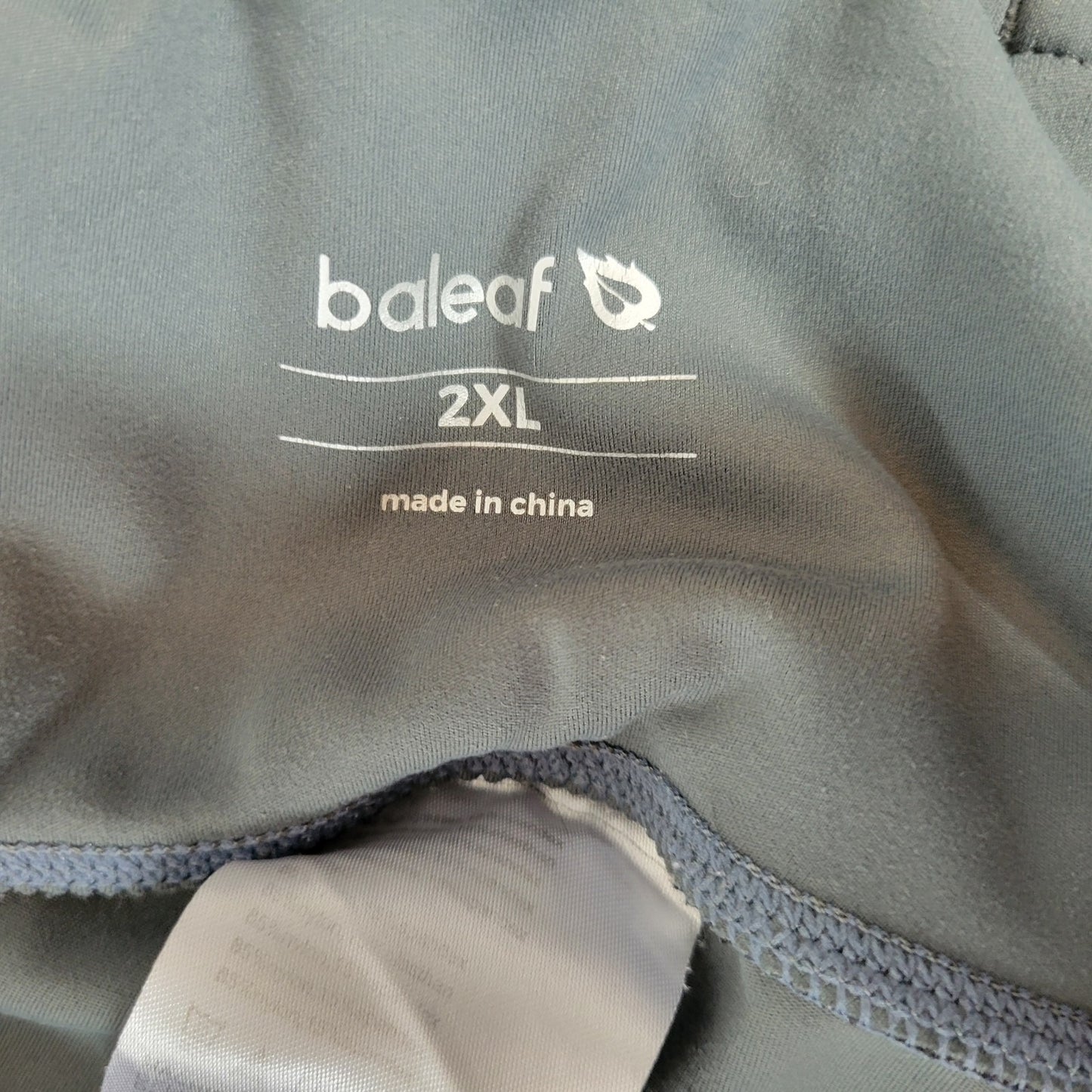 Baleaf Womens Pants 2XL Plus Leggings Gray Pull On Lightweight Activewear Comfy