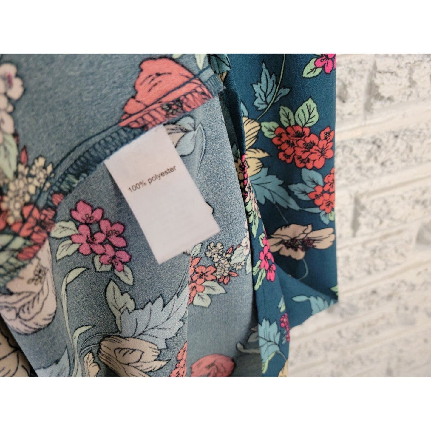 Maurices Womens Dress Extra Large XL Mini Short Flutter Sleeve Polyester Keyhole