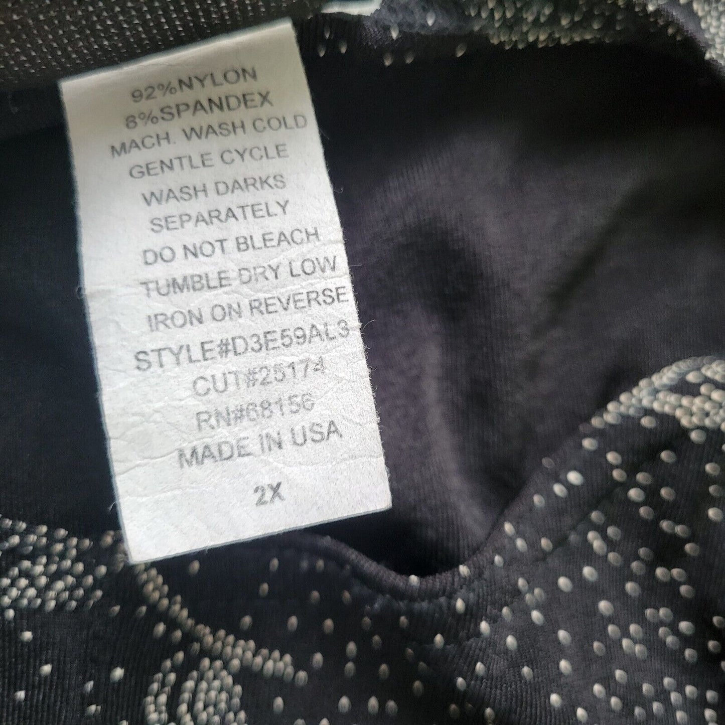 Fashion Bug Women Top 2X Short Sleeve Black Floral Lightweight Party Career Knit