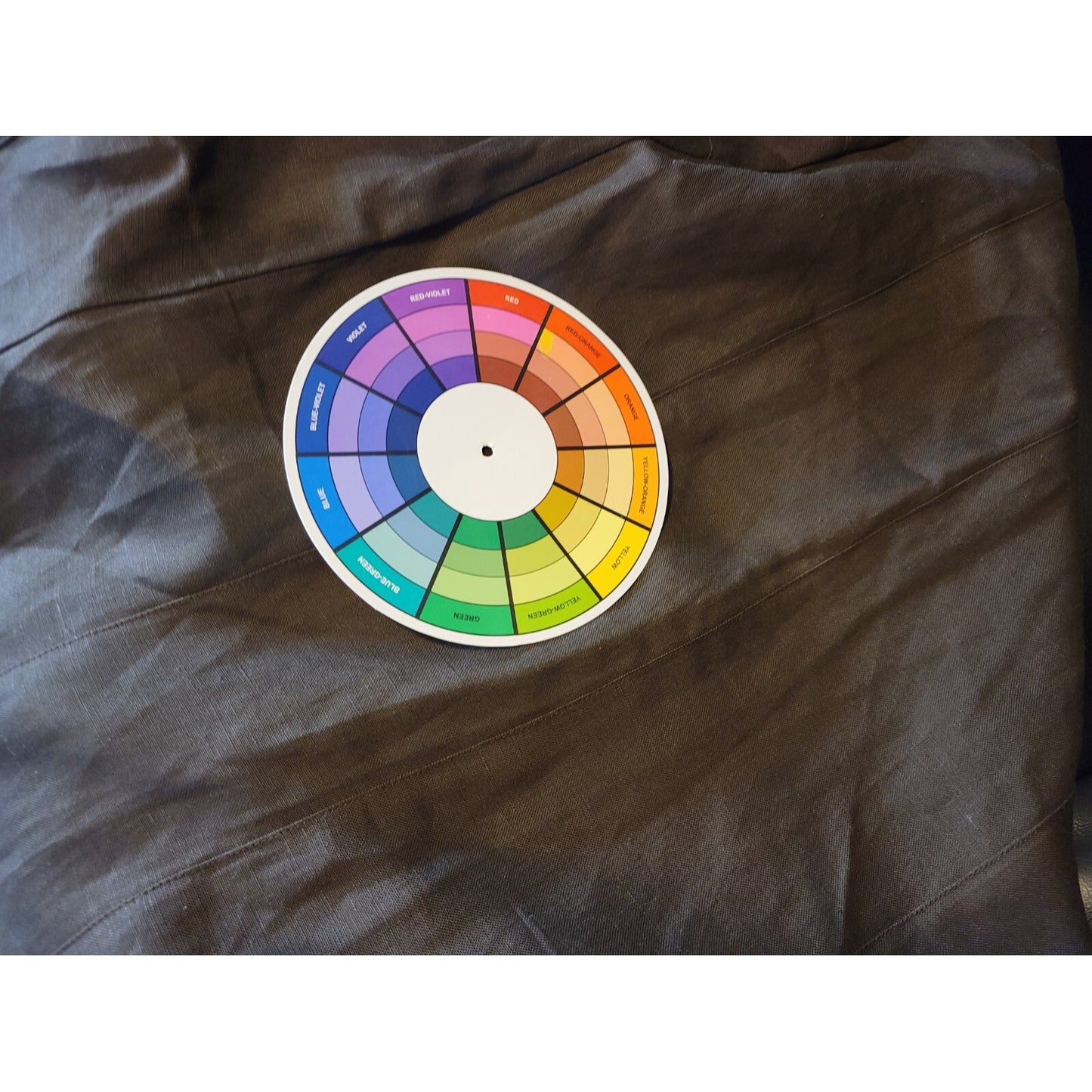 Avenue Womens Skirt 26 Plus ALine Linen Rayon Brown Semi Sheer Casual Office New