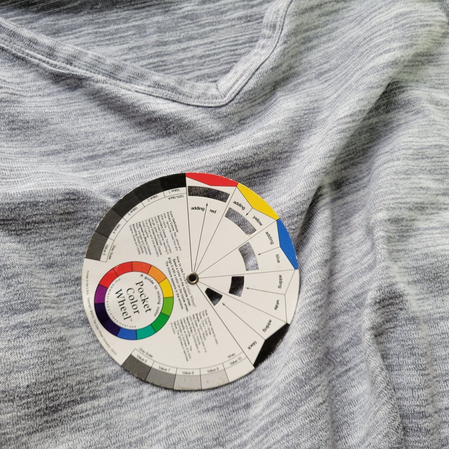 Xersion Womens Top 1X Plus Gray Heather Poly Blend Lightweight Casual Comfy