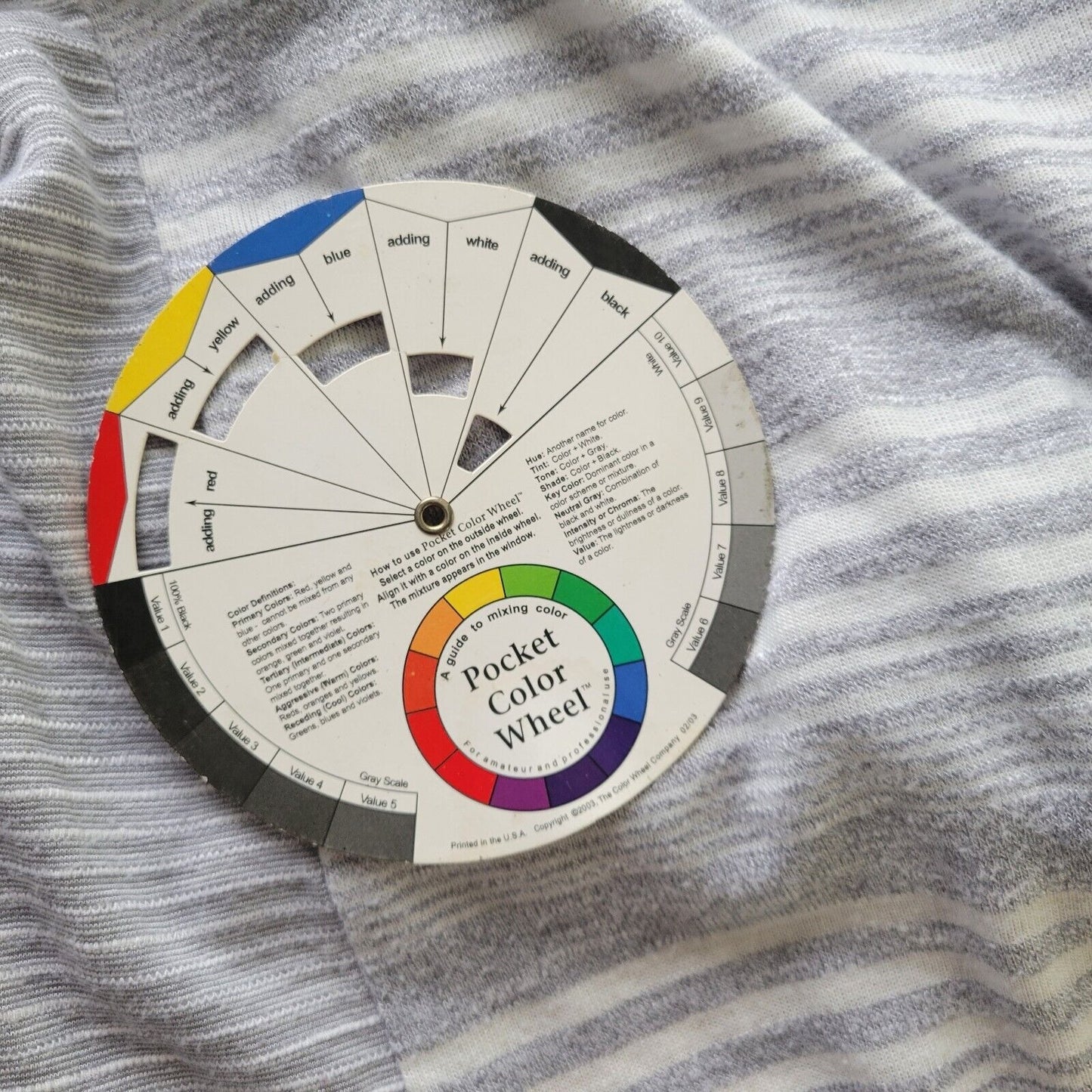 Onque Womens Top Extra Large XL 3/4 Sleeve Gray Stripe Knit Soft Comfy Casual