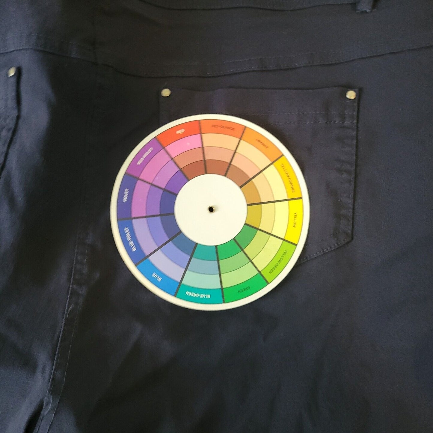 89th Madison Womens Pants 20 Plus Straight Leg Blue Zip Fly Elastic Waist Comfy