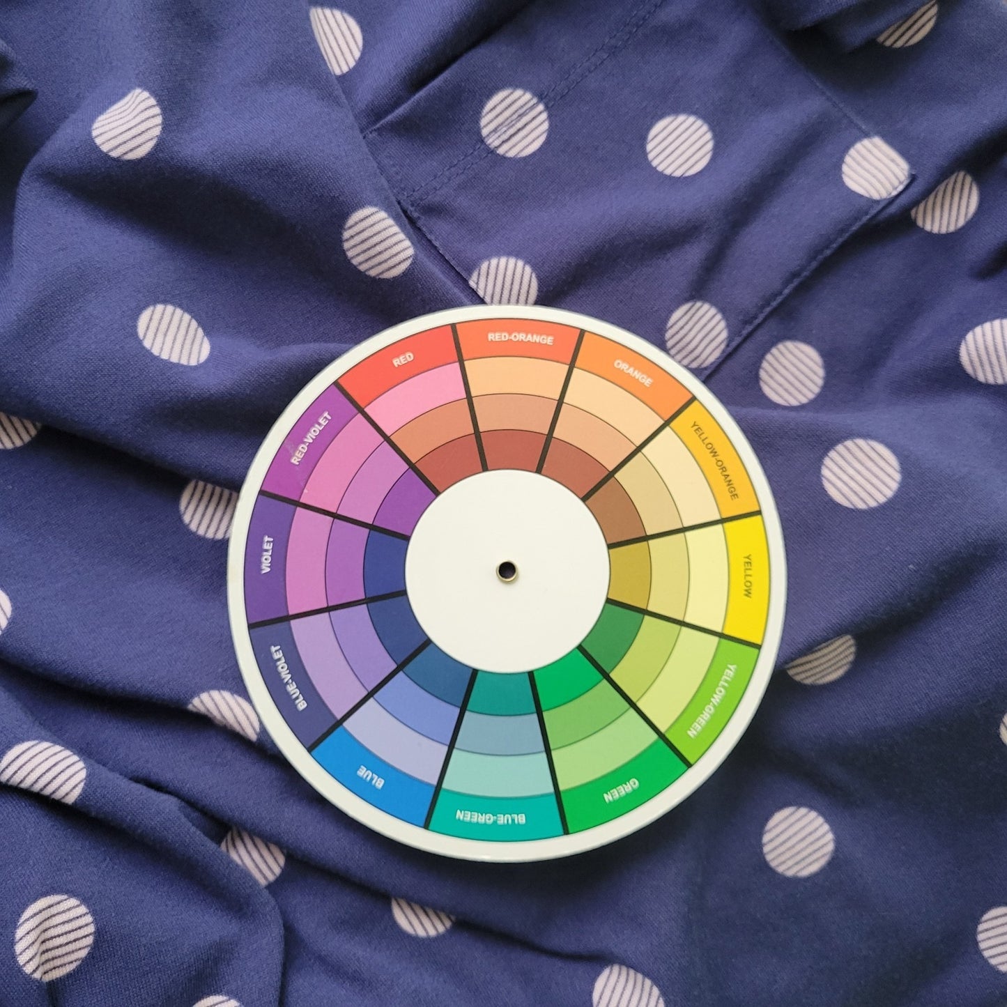 Lularoe Womens Dress XL Short Sleeve High Low Blue Polka Dot Poly Blend Casual