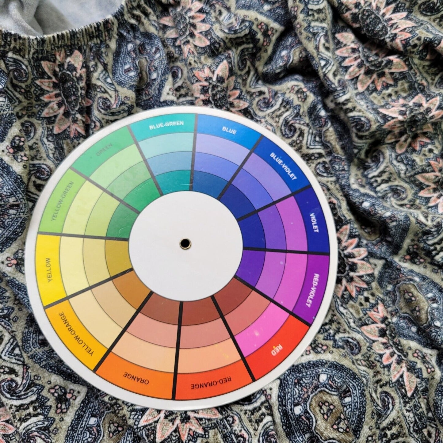 Style Co Womens Top 0X 3/4 Bell Sleeve On Off Shoulder Green Pink Lightweight