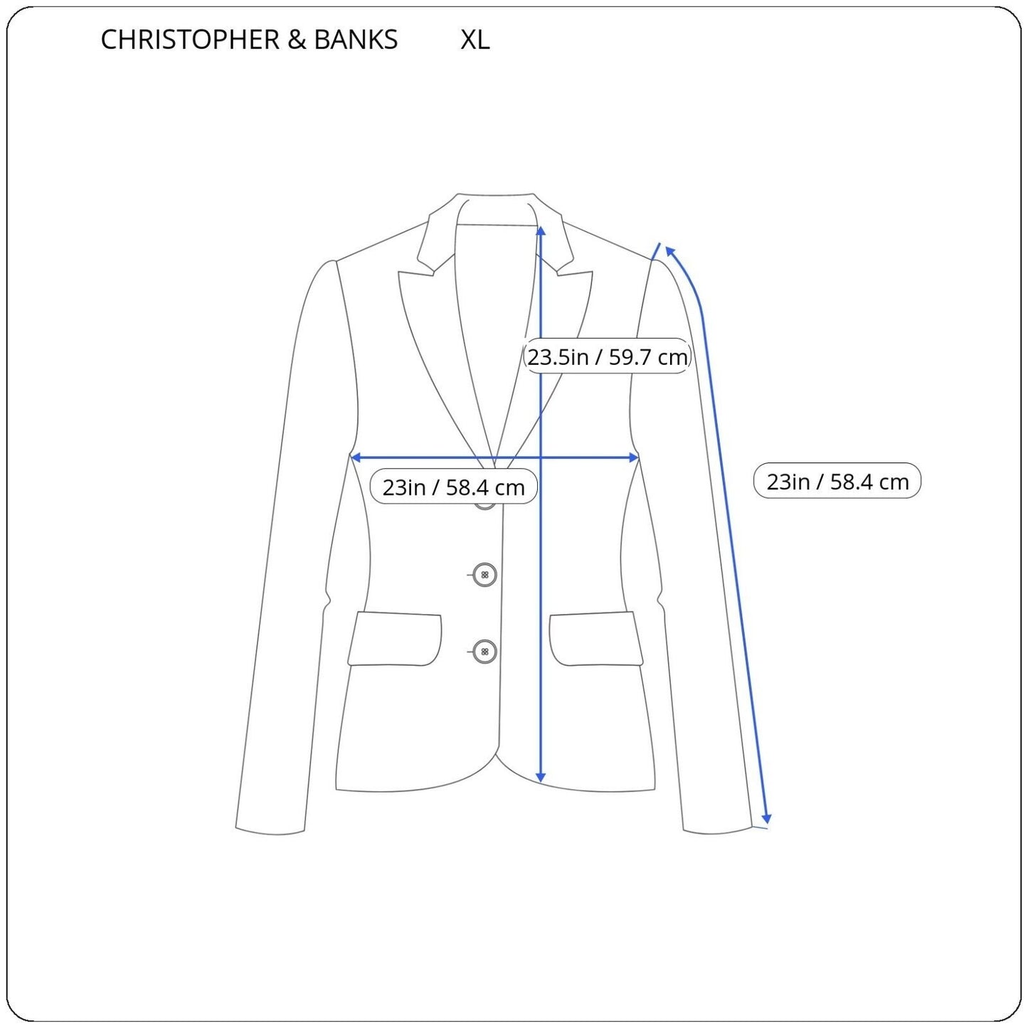 Christopher Banks Womens Jacket Extra Large Blazer Brown Geometric Corduroy Snap