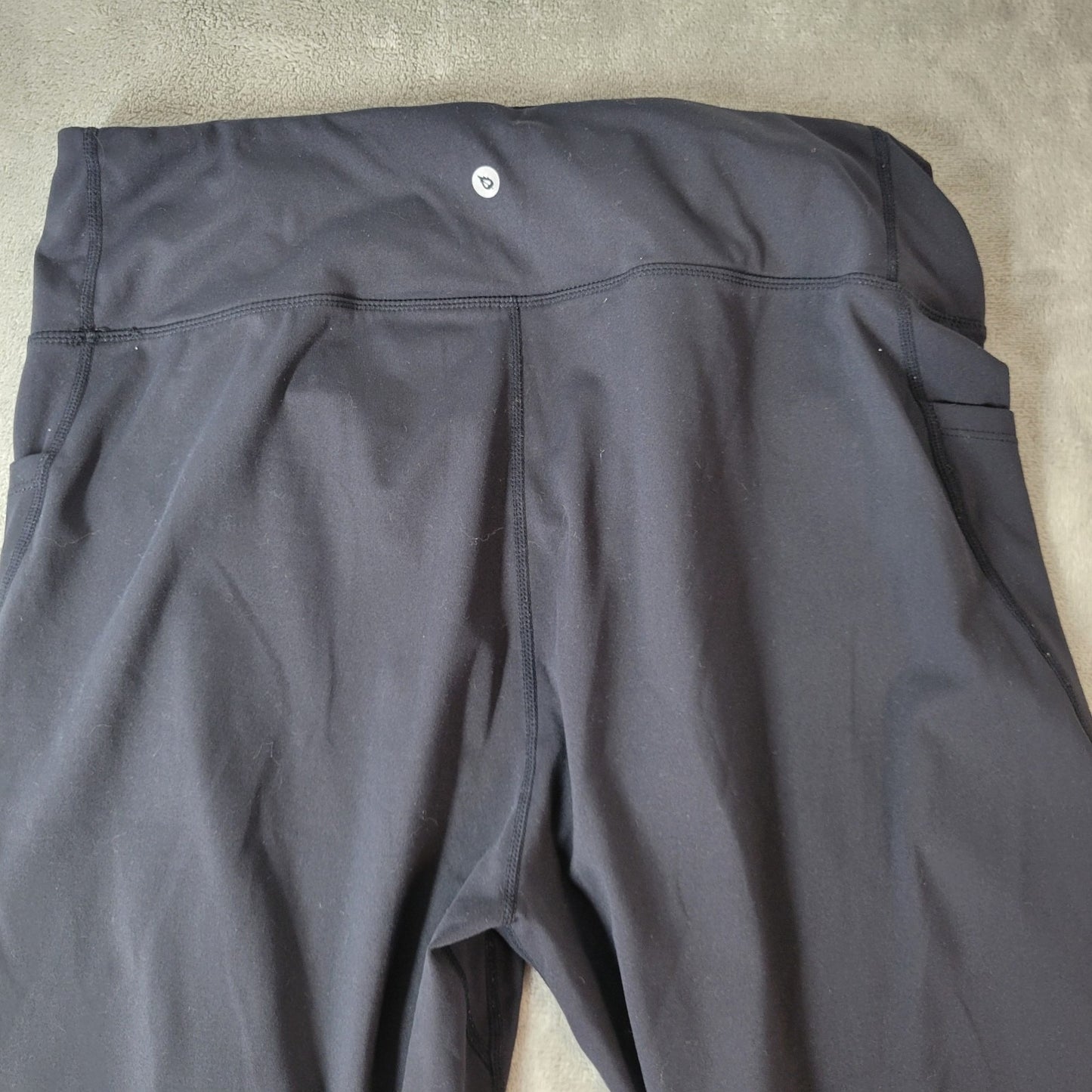 Baleaf Womens Shorts 2XL Plus Biker Black Poly Blend LONG Lightweight Pockets