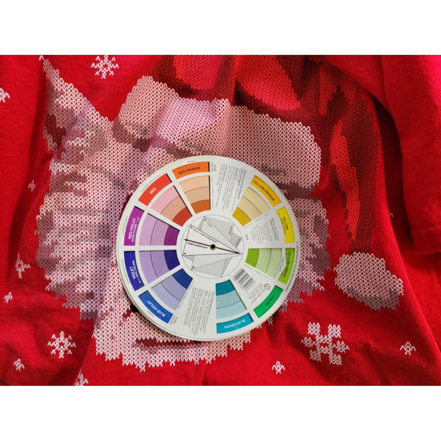 Christmas Womens Shirt 2XL Plus Tee Meowy Cat Kitten Red Crew Neck Short Sleeve