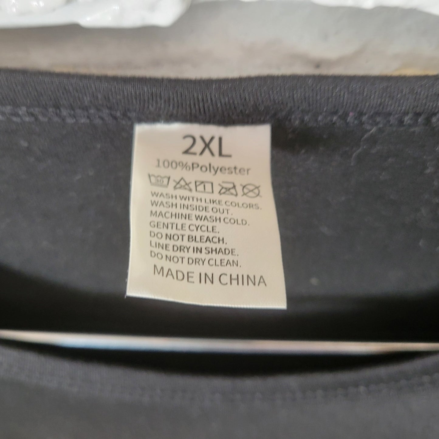 Florida On My Mind Womens Top 2XL Plus Tee Short Sleeve Black Polyester Souvenir