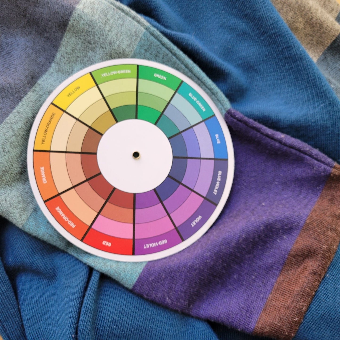 Harhay Womens Top XXL Plus Long Sleeve Blue Purple Stripe Knit Poly Blend Casual