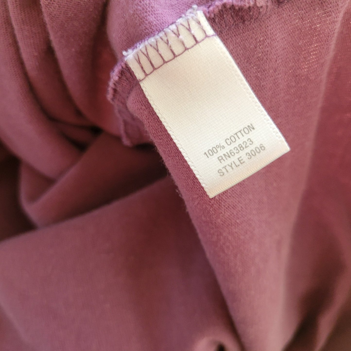 CJ Banks Womens Top 2X Plus Tee Short Pintucked Sleeve Purple Cotton Knit Casual