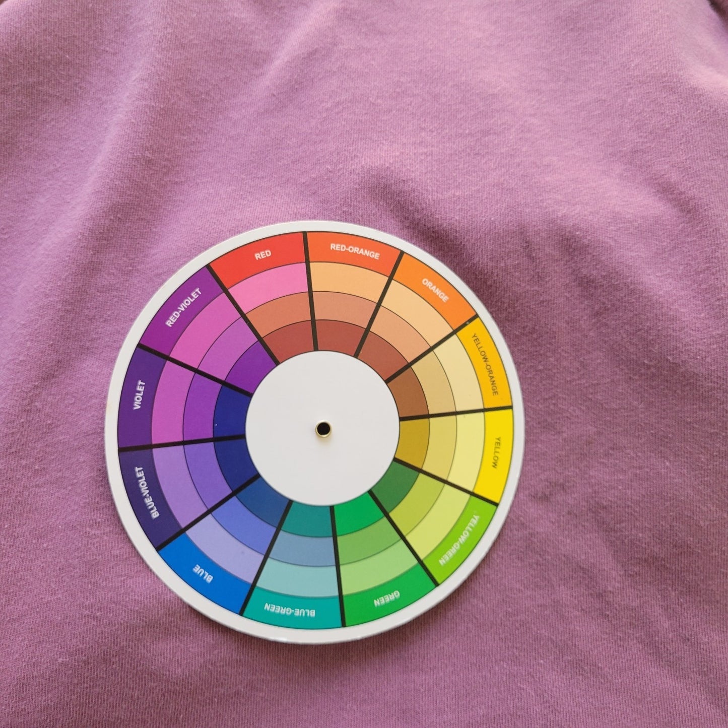 CJ Banks Womens Top 2X Plus Tee Short Pintucked Sleeve Purple Cotton Knit Casual