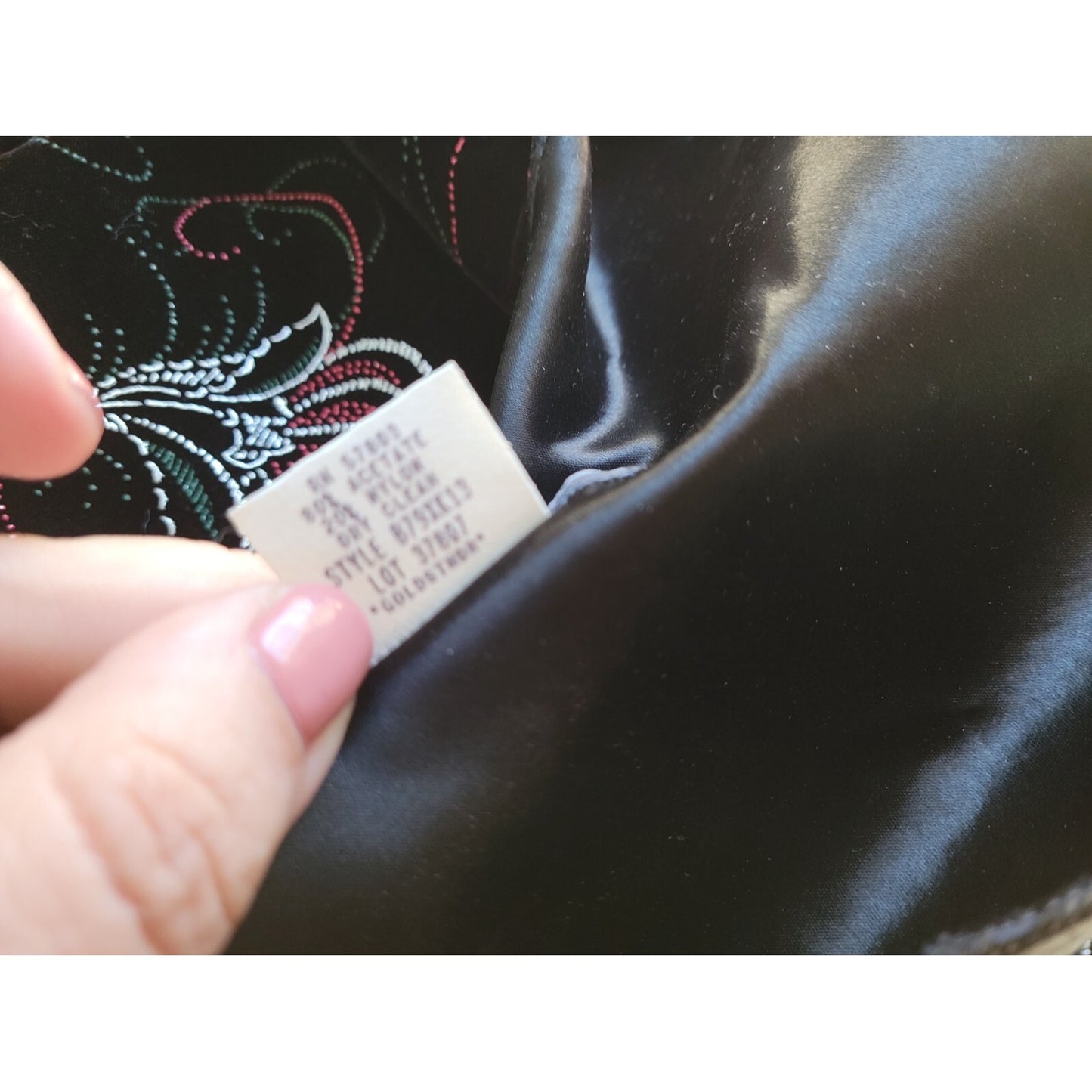 Vintage Holiday Maggie McNaughton Womens Jacket 22W Plus Blazer Embroider Velvet