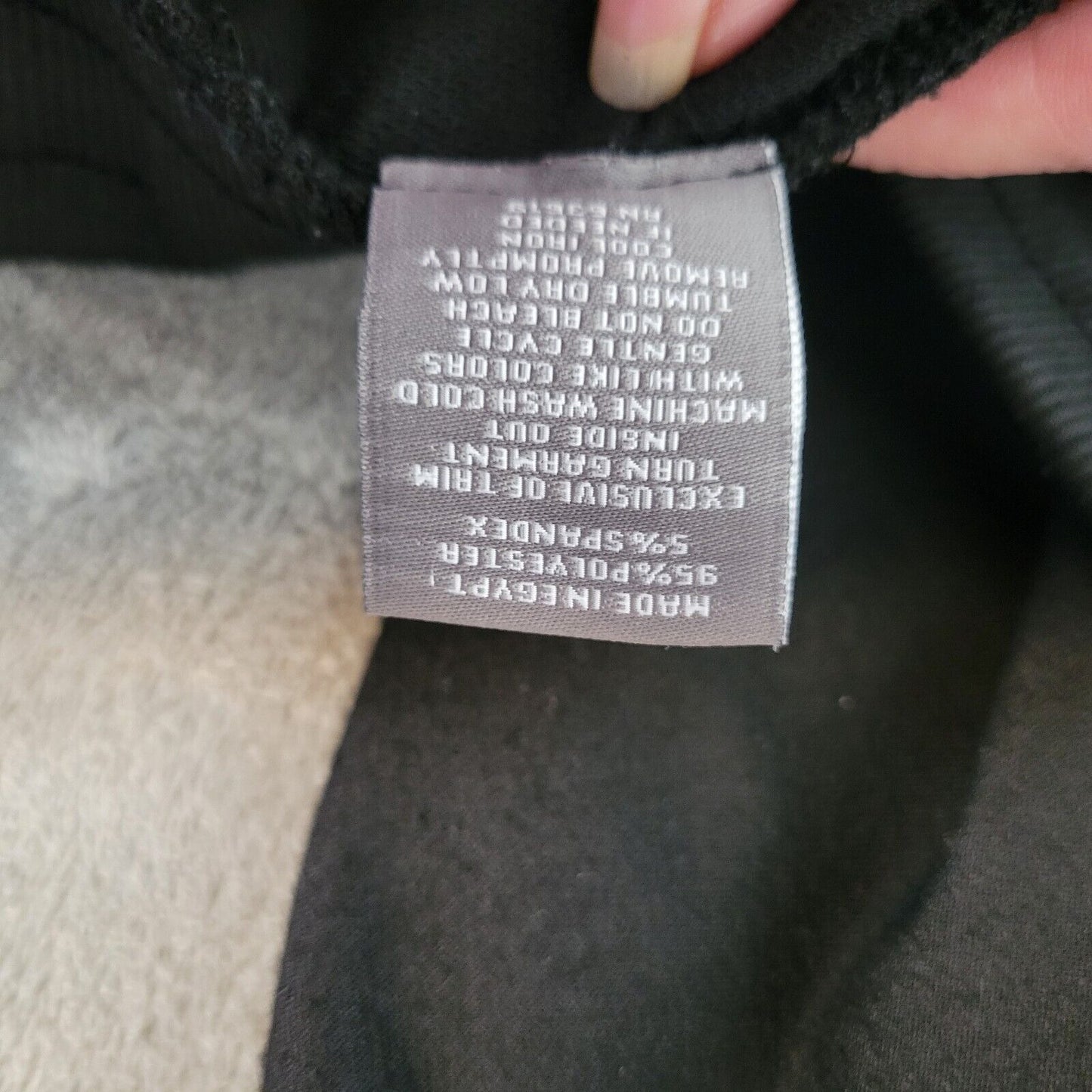 Daisy Fuentes Womens Pants 3X Plus Pull On Capri Activewear Black Lightweight