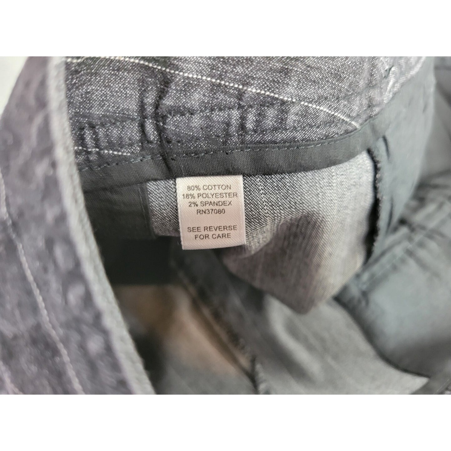 Cato Womens Pants 24W Plus Capri Black Stripe Cotton Blend Casual Stretchy Zip