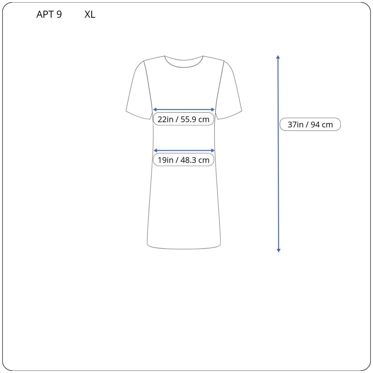 Apt 9 Womens Dress Extra Large XL Mini Short Sleeve Black Geometric Poly Blend