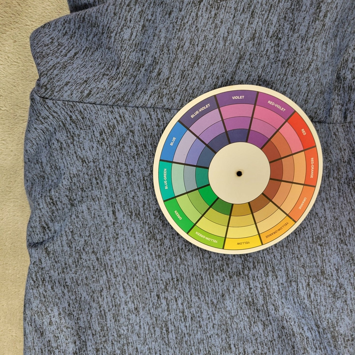 Cuddl Duds Women Pants XL Pull On Climate Right Lightweight Blue Heather Active