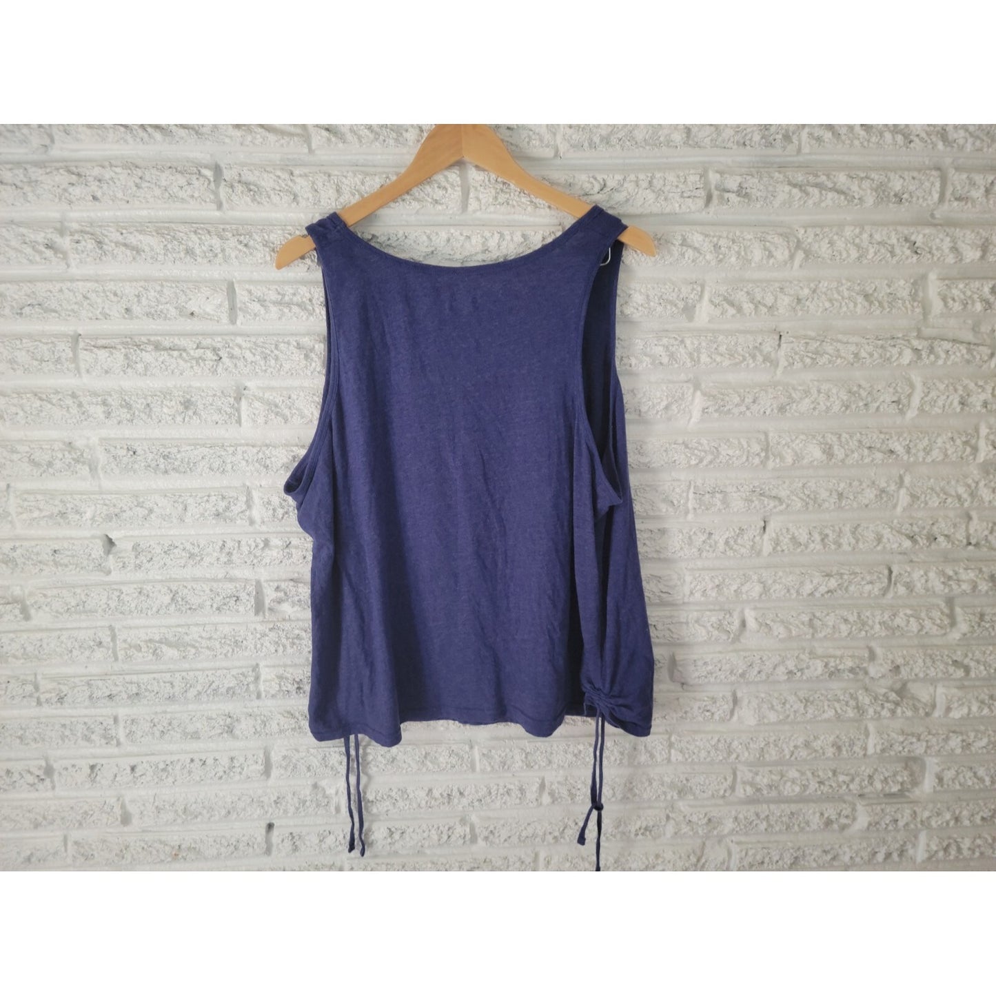 Patriotic Bobbie Brooks Womens Top 3X Plus Tank Blue Sunglasses Summer USA