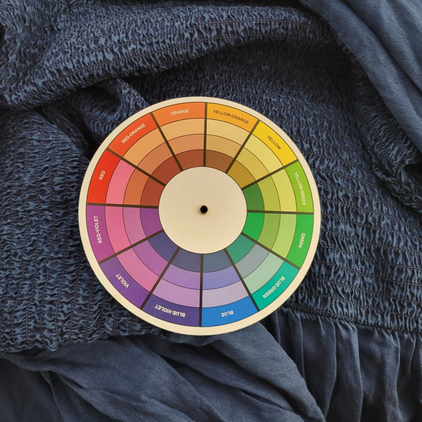 Old Navy Womens Dress 4X Plus Long Sleeve Blue Smocked Fit Flare Casual Comfy