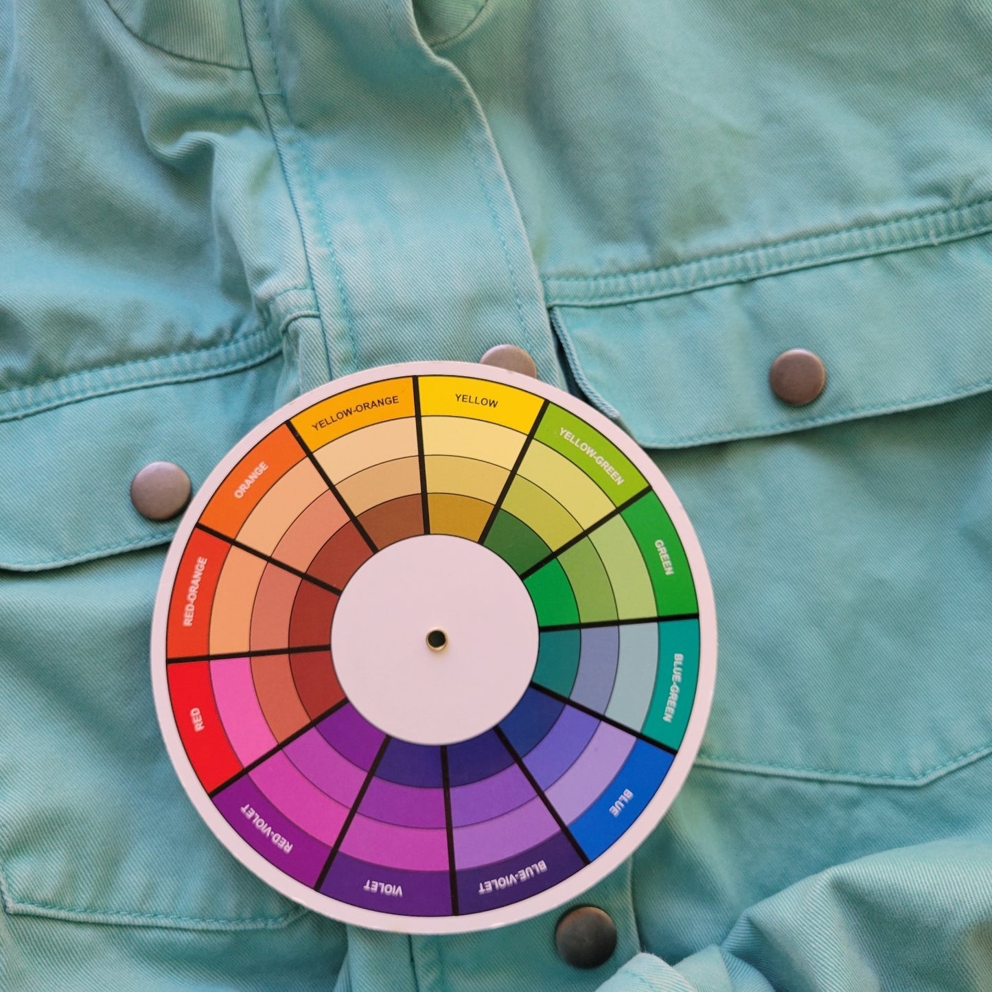 CJ Banks Womens Jacket Extra Large XL Denim Baby Blue Pockets Zip Snap Casual