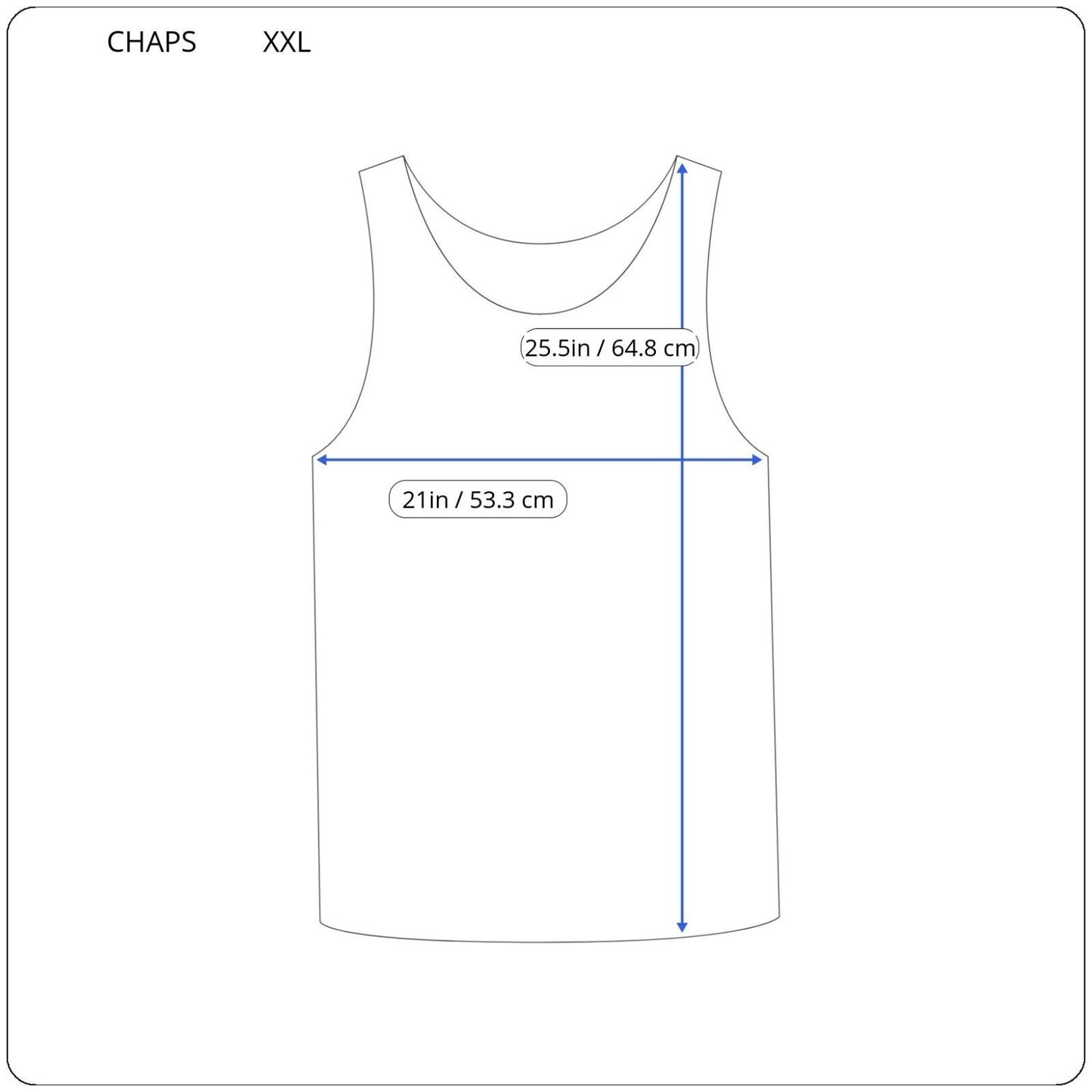 Fourth of July Chaps Womens Top XXL Tank Patriotic Red Blue Stripe Muted Lace Up