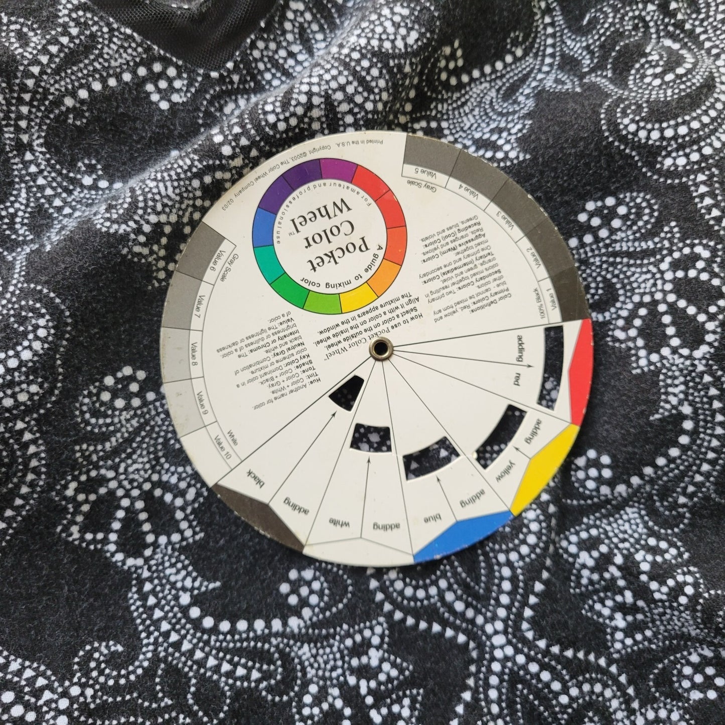 Catherines Womens Top 2X 22W 24W Plus Tunic Mesh Neckline Cotton Black Geometric