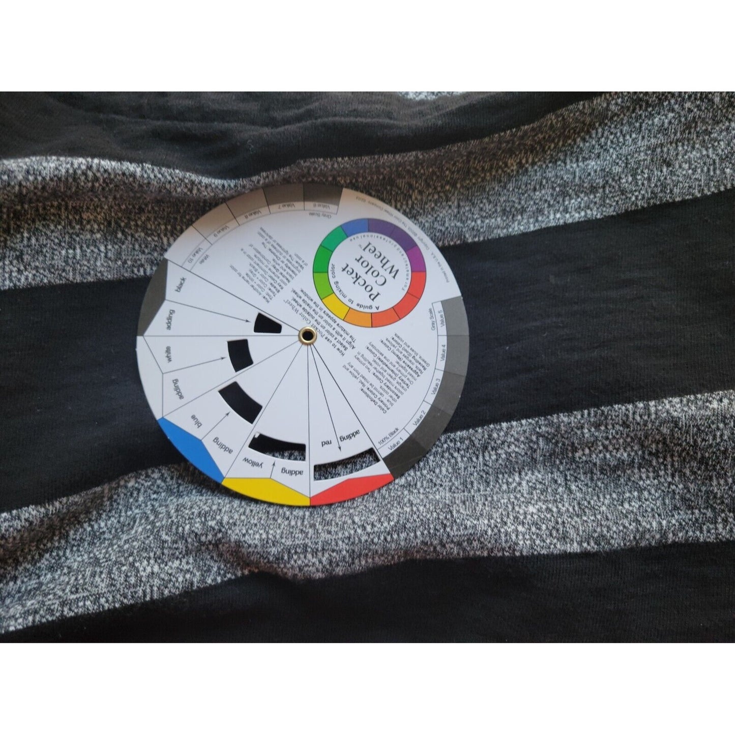 Croft Barrow Womens Sweater 2X Plus Zip Shoulder Black Gray Stripe 3/4 Sleeve