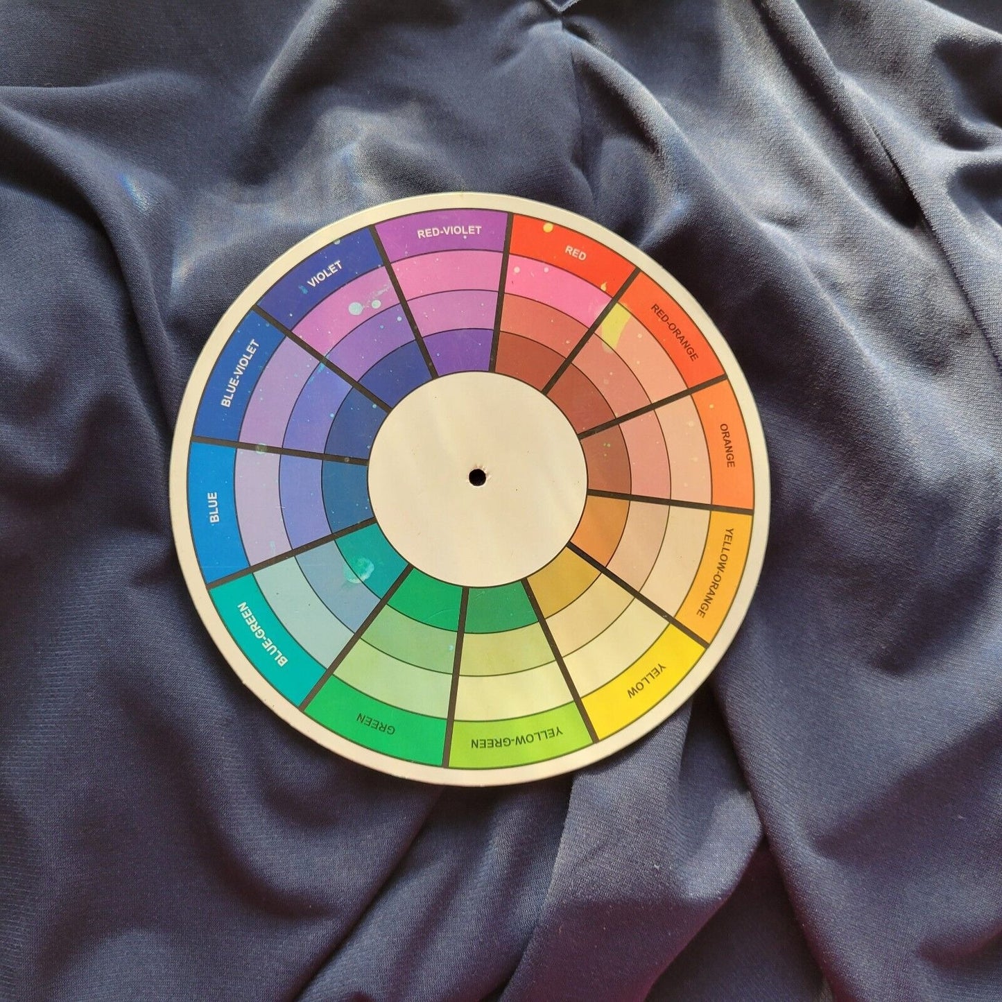 Catherines Womens Top 3X 26W 28W Knit Sleeveless Blue Keyhole Poly Blend Office