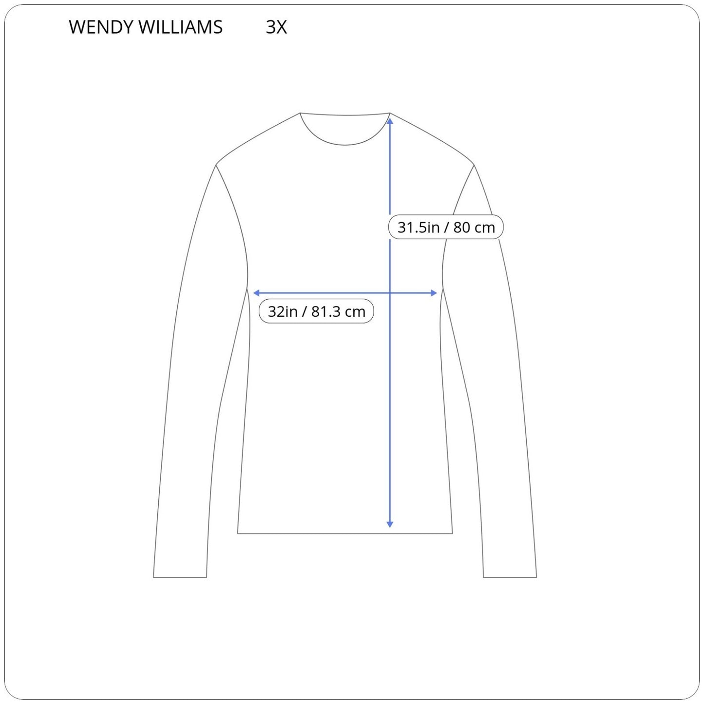 Wendy Williams Womens Sweatshirt 3X Plus Pajama Gray Sunday Lightweight Lounge