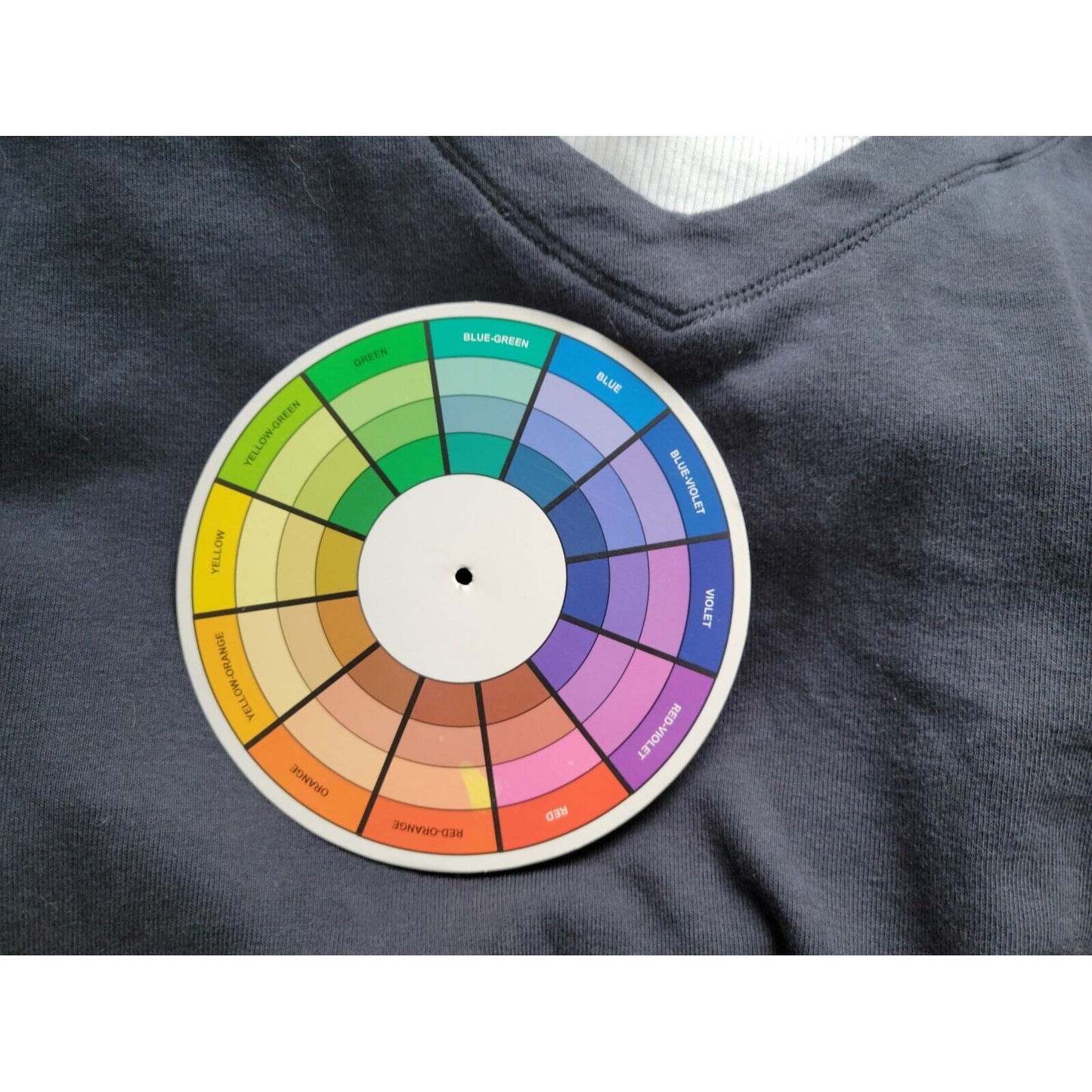 CJ Banks Womens Top 2X Plus Tee Short Sleeve Blue Cotton Basic Casual Stretch