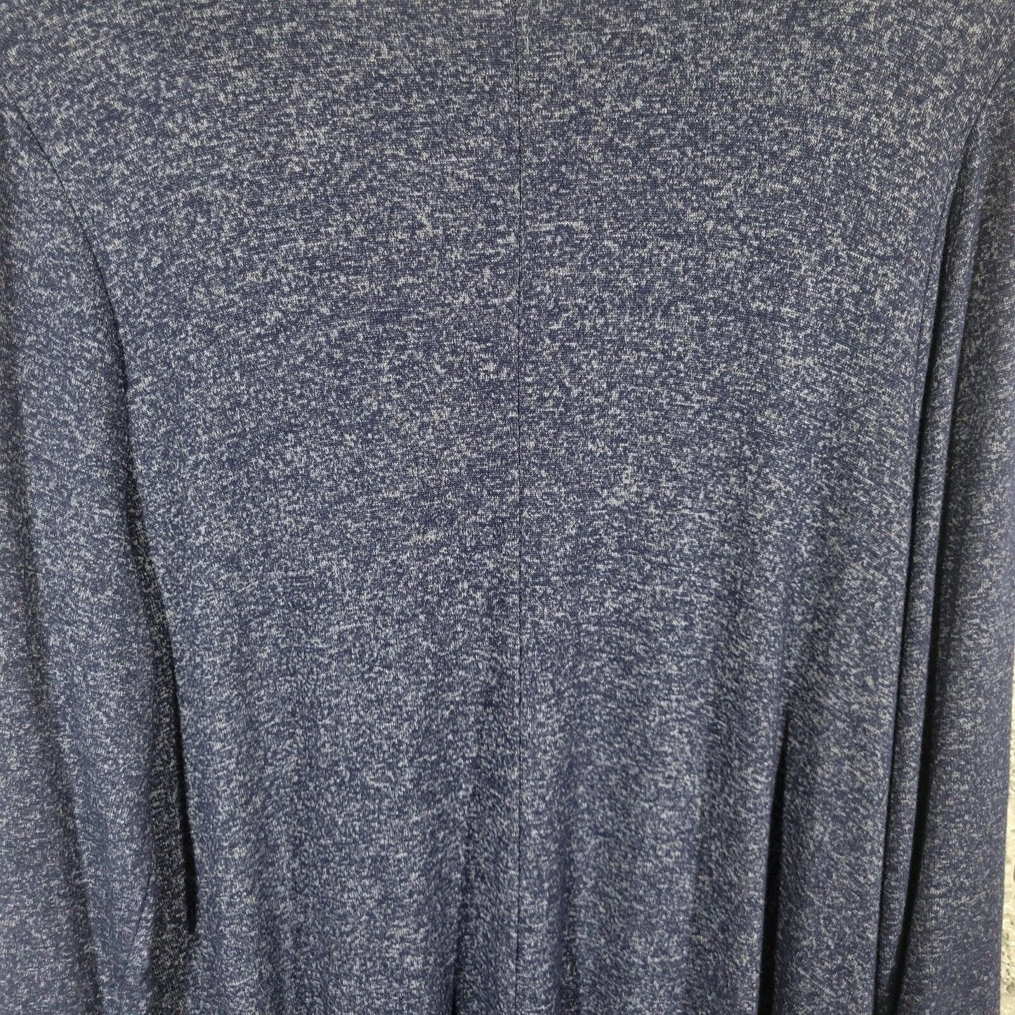 Old Navy Women Dress XL Long Sleeve Blue Heather Pullover Lightweight Knit Comfy