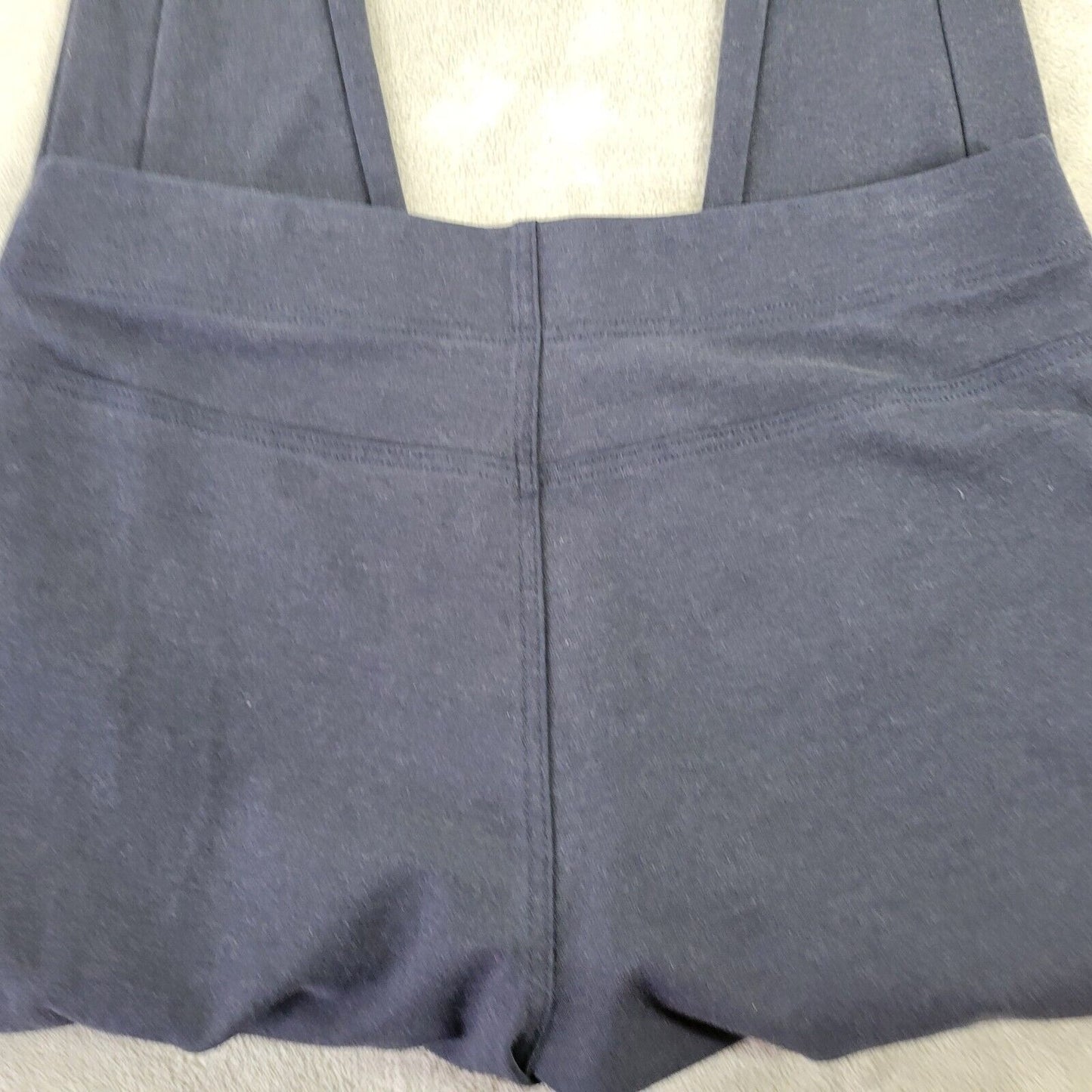 CJ Banks Womens Pants 1X Capri Pull On Blue Comfy Signature Slimming Tapered