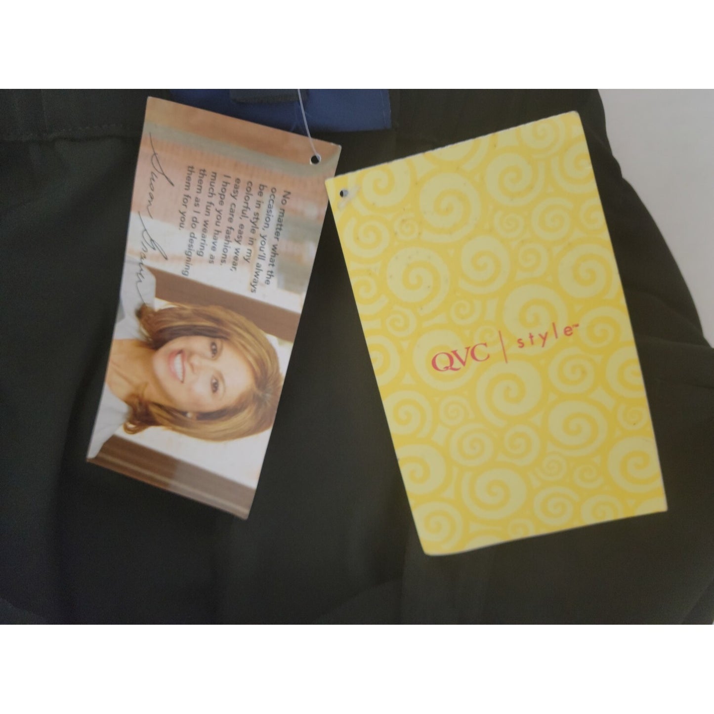 Susan Graver Style QVC Womens Pants PXL Office Black Zip Fly Comfort Waist New