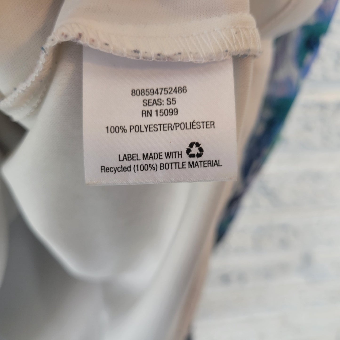 Laura Scott Womens Top 1X Plus Sleeveless Drape Neck Blue Lavender Animal Print