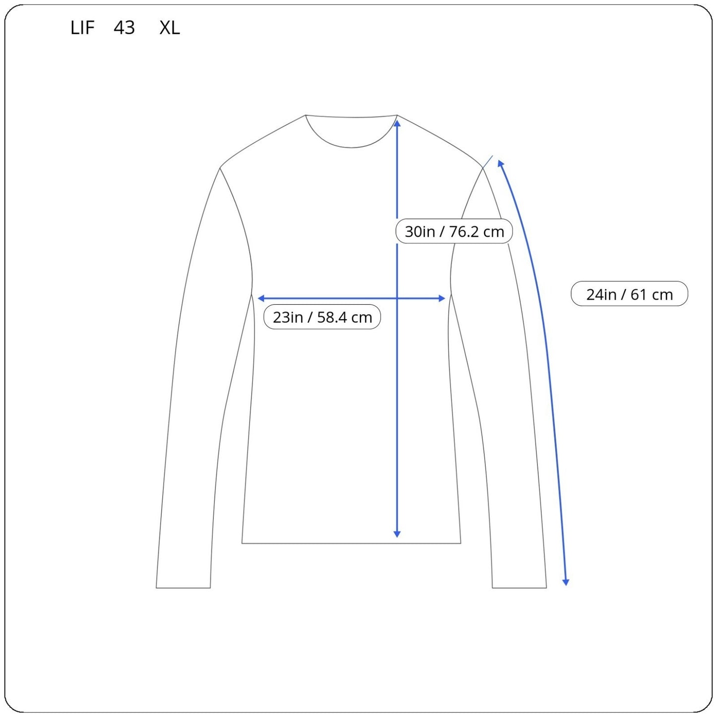 LIF Apparel Womens Top XL Tee Long Sleeve Joshua 24:15 Christian Serve the Lord