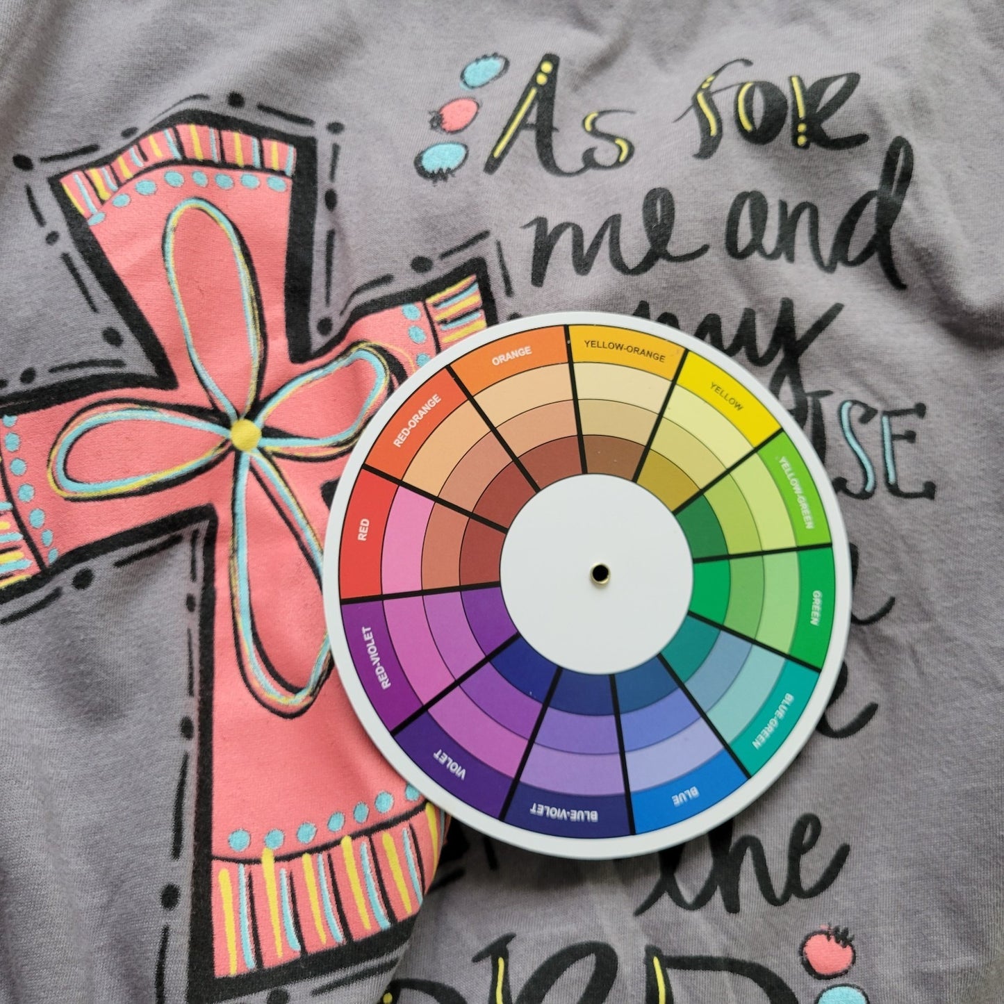 LIF Apparel Womens Top XL Tee Long Sleeve Joshua 24:15 Christian Serve the Lord