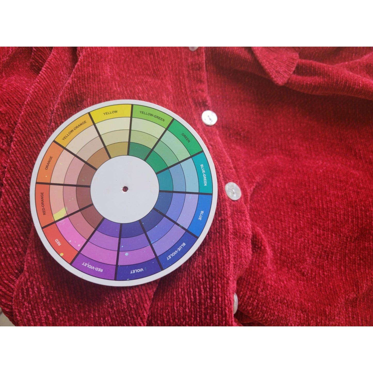 Denim Co Womens Sweater 2X Cardigan Long Sleeve Red Soft Acrylic Casual Button