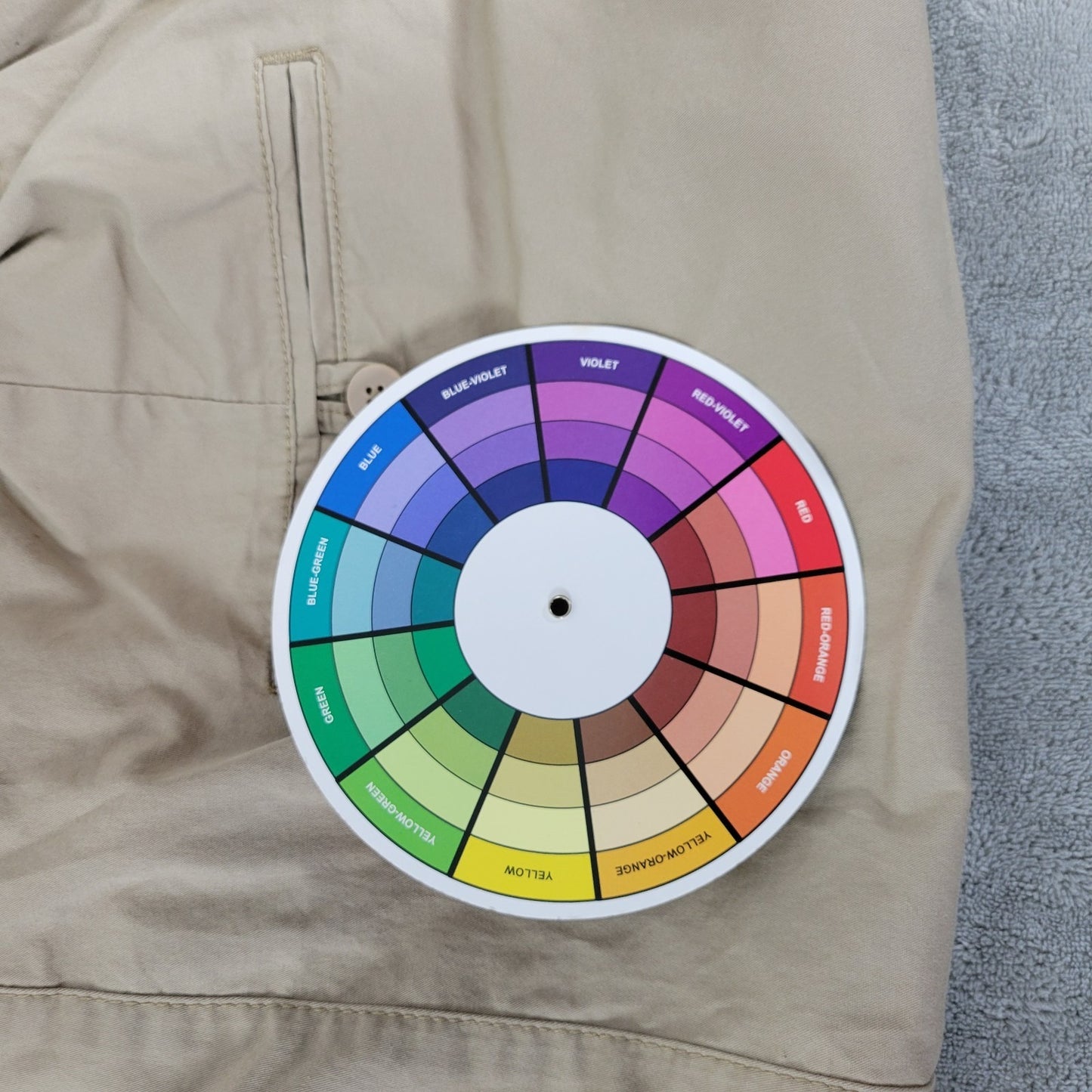 Liz Me Womens Pants 26W Plus Capri Skimmer Beige Zip Fly Cuffed Comfy Casual