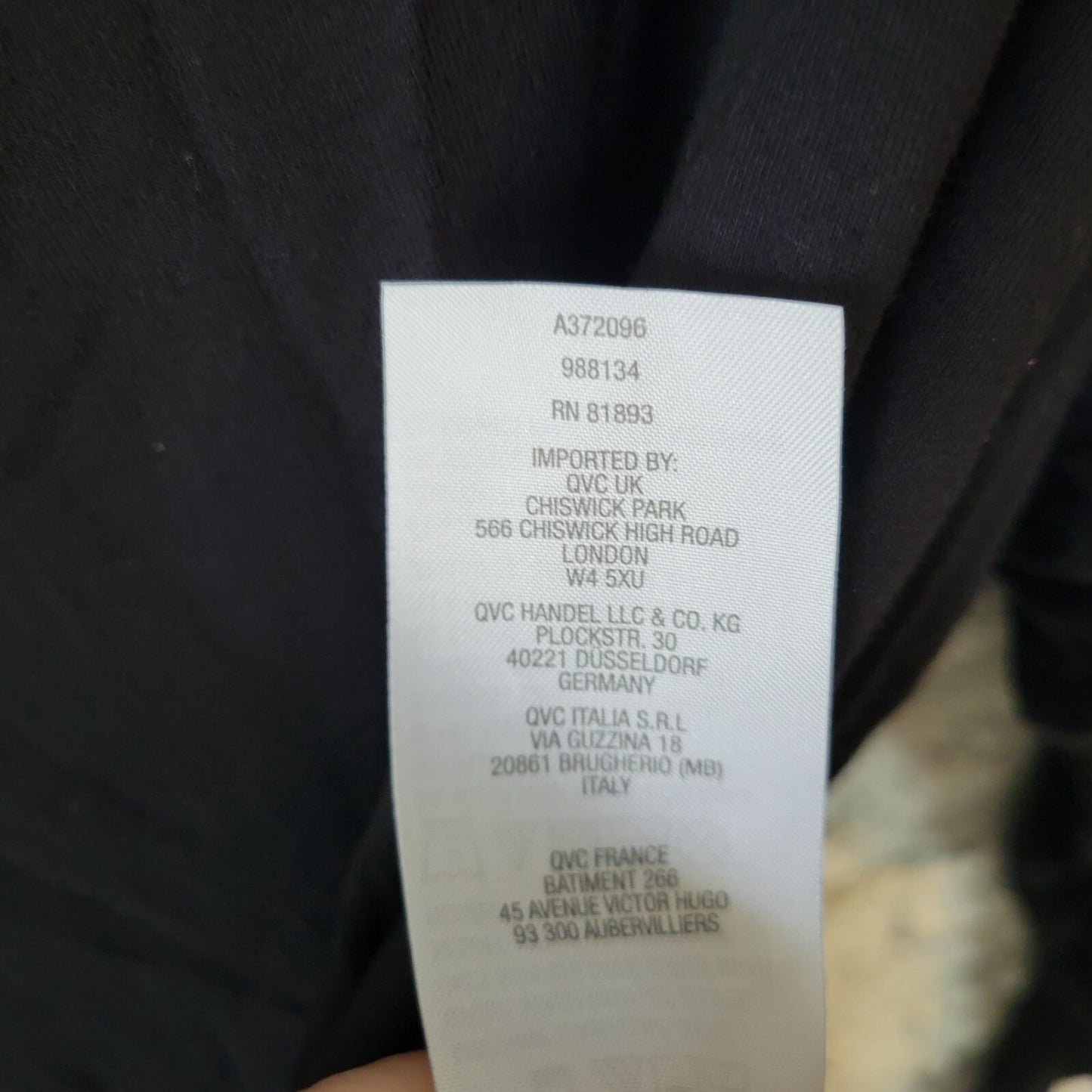 Lisa Rinna QVC Womens Dress Extra Large XL Mini Long Sleeve Lightweight Black