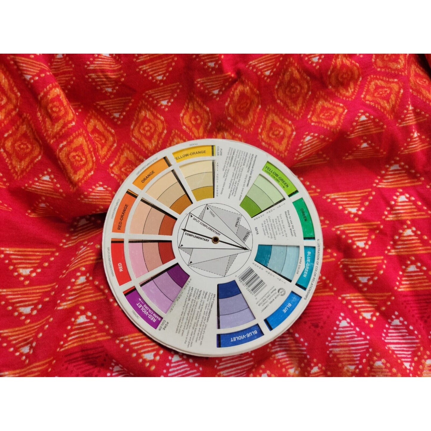 Faded Glory Womens Dress 2X PlusTank Sheath Maxi Sleeveless Red Geometric