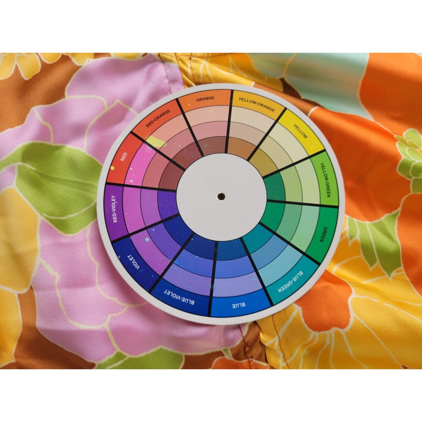 Forever 21 Women Top 1X Plus Crop Boho Festival Orange Floral Tie Front Side Zip