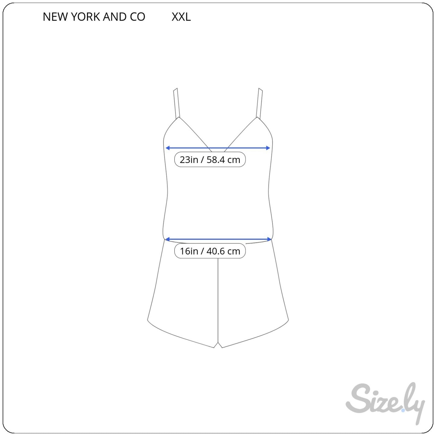 New York Co Womens Romper XXL Long Lagen Look Sleeveless Brown Geometric Crepe