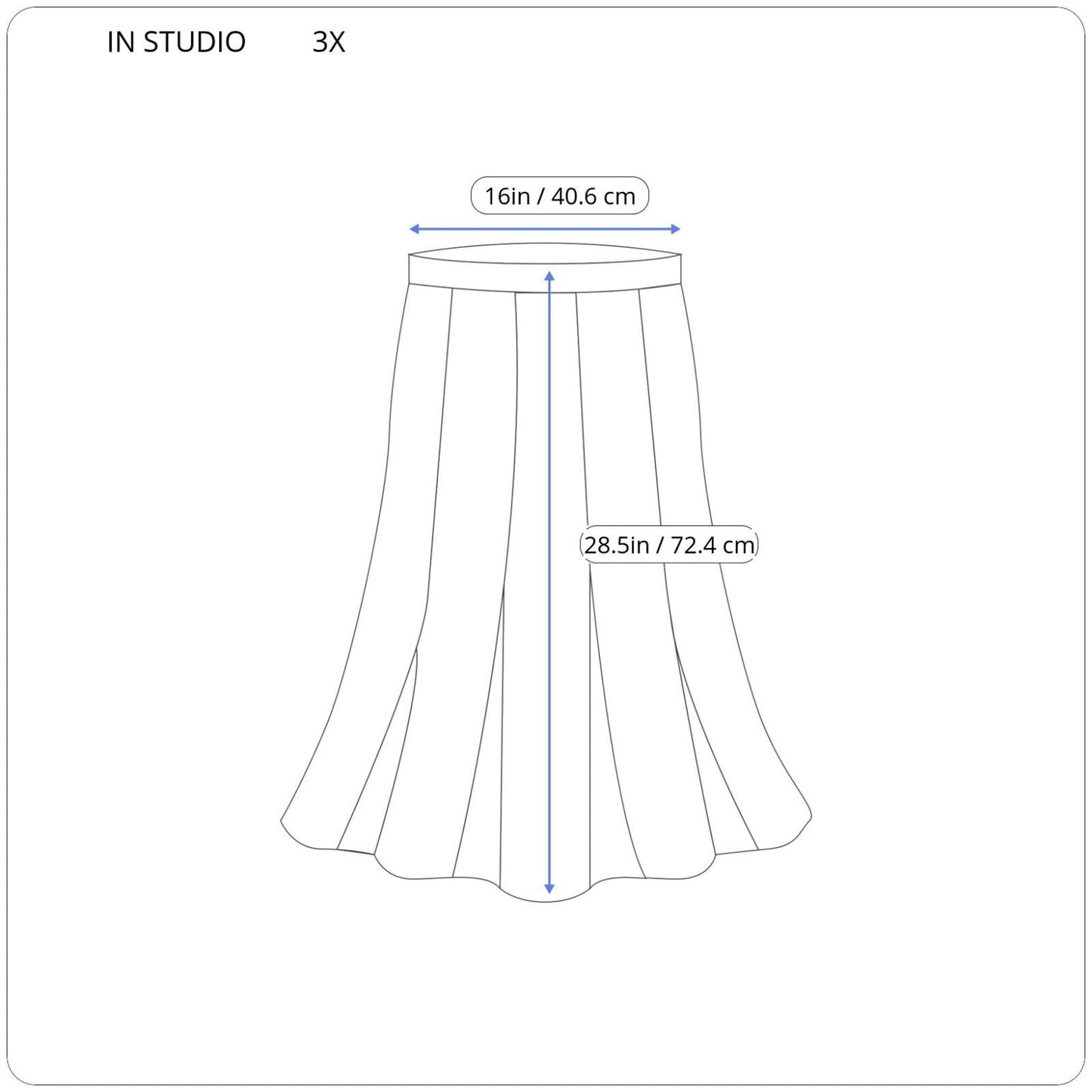 IN Studio San Francisco Womens Skirt 3X with Top Black Floral Polyester Career